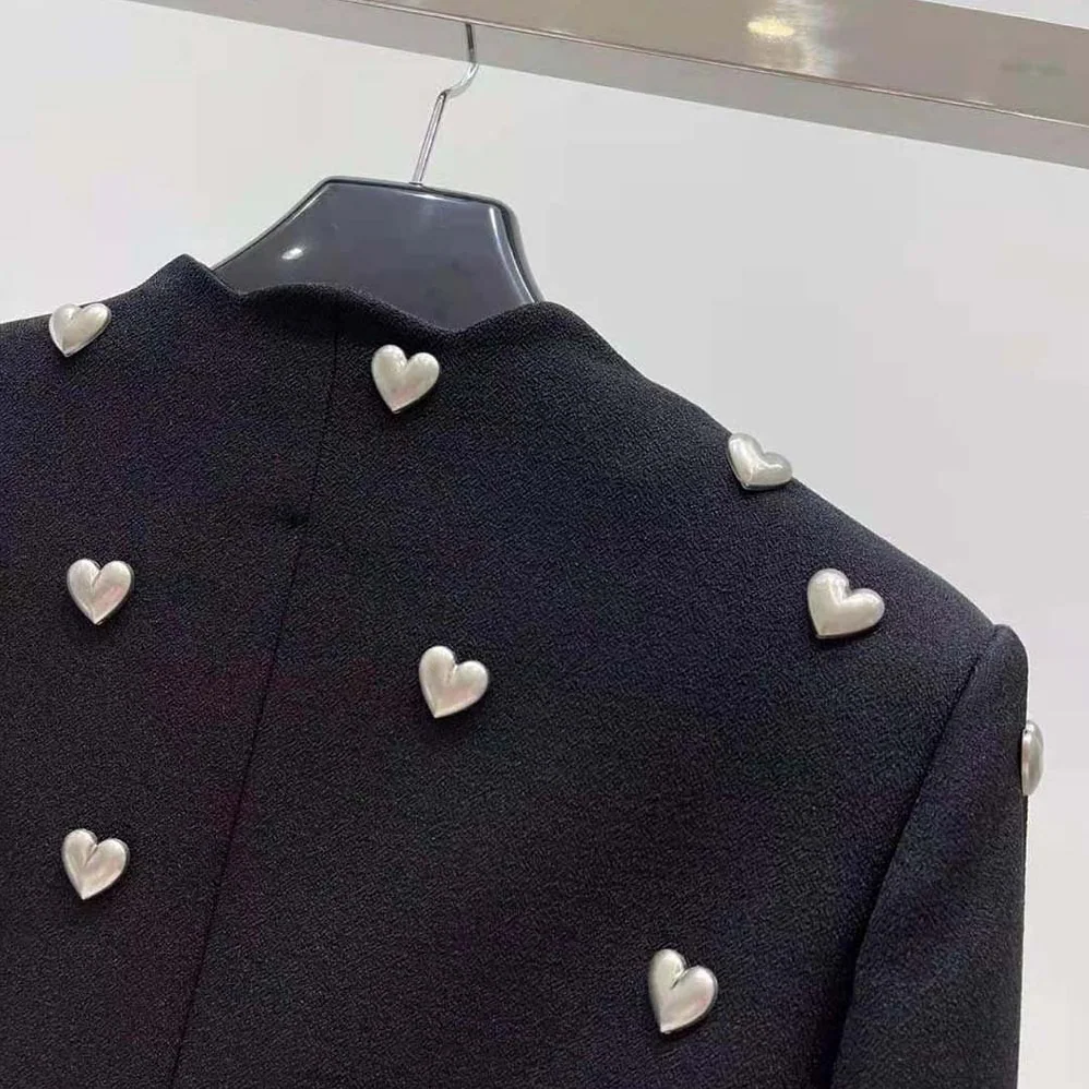 Saint Laurent YSL Cropped Jacket in Boucle Tweed for Women Saint Laurent YSL Cropped Jacket in Boucle Tweed for Women