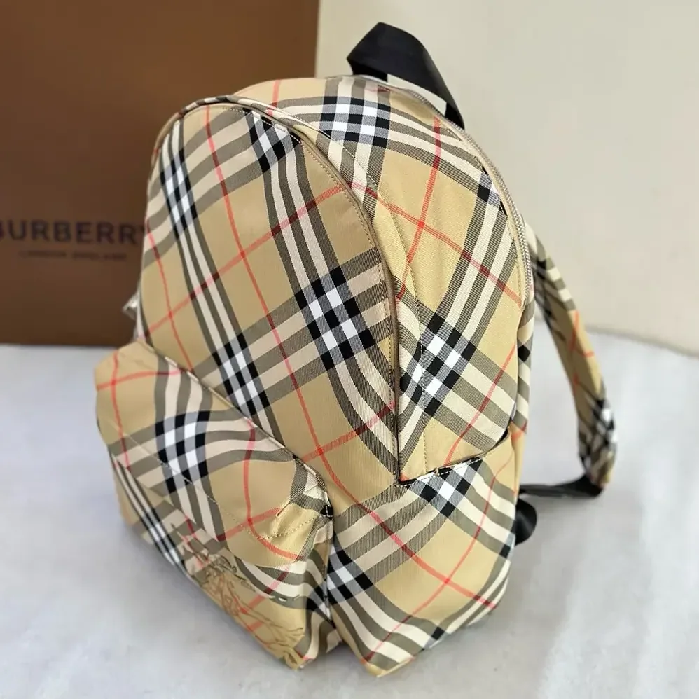 Burberry Small Check Backpack for Women Burberry Small Check Backpack for Women