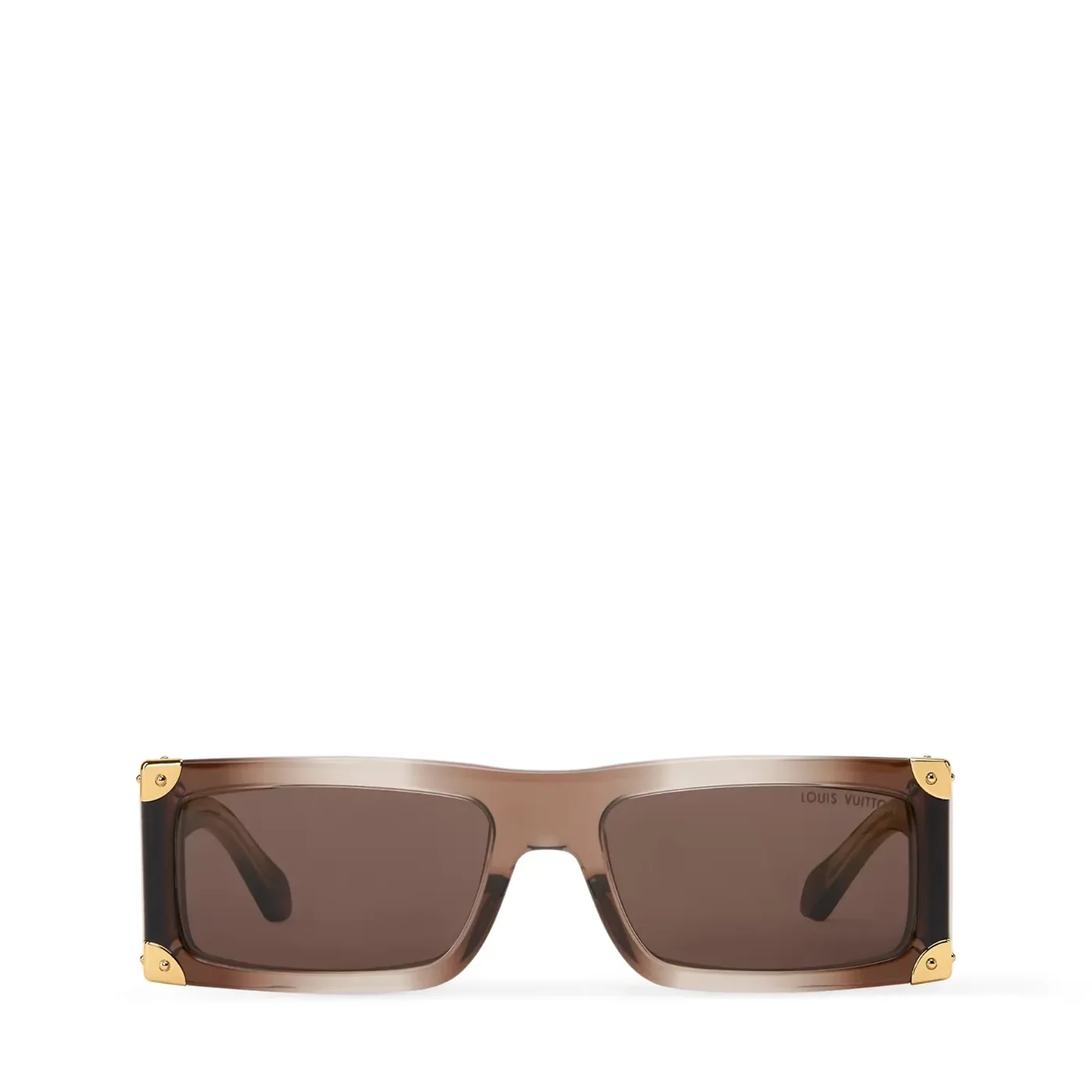 Louis Vuitton Heritage Low Square Sunglasses Brown