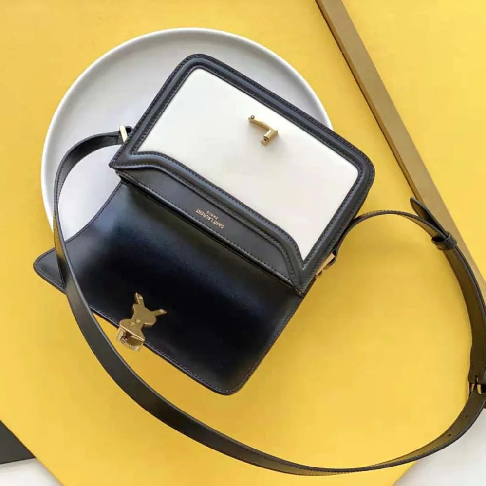Saint Laurent YSL Solferino Amall Aatchel in Box Saint Laurent Leather for Women Saint Laurent YSL Solferino Amall Aatchel in Box Saint Laurent Leather for Women