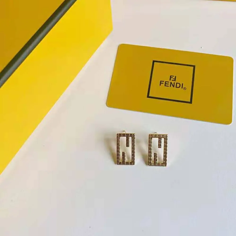 Fendi Baguette Gold for Women in color Earrings Fendi Baguette Gold for Women in color Earrings