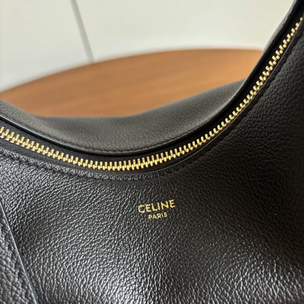 Celine Teen Celine Llulu in Grained Calfskin for Women in Black Celine Teen Celine Llulu in Grained Calfskin for Women in Black