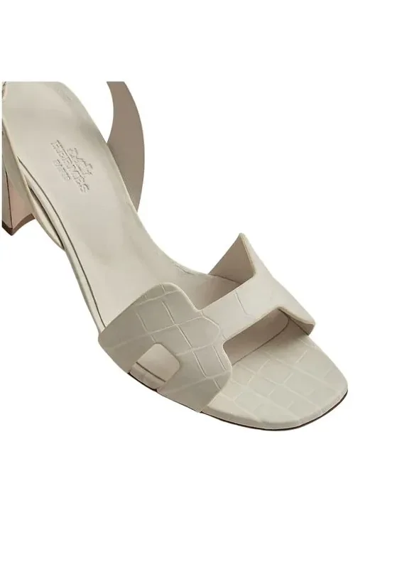 Hermes Eternite 80 Sandals Beige Hermes Eternite 80 Sandals Beige