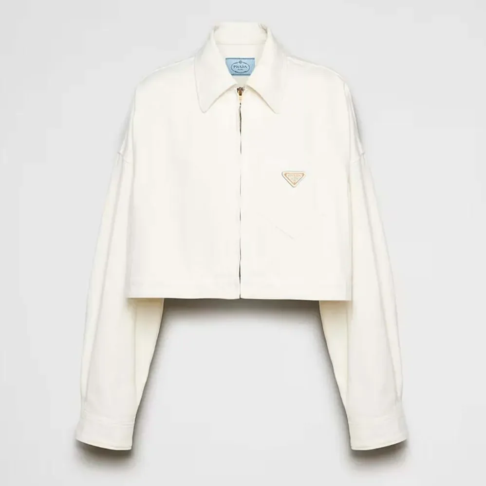 Prada Denim Blouson Jacket for Women