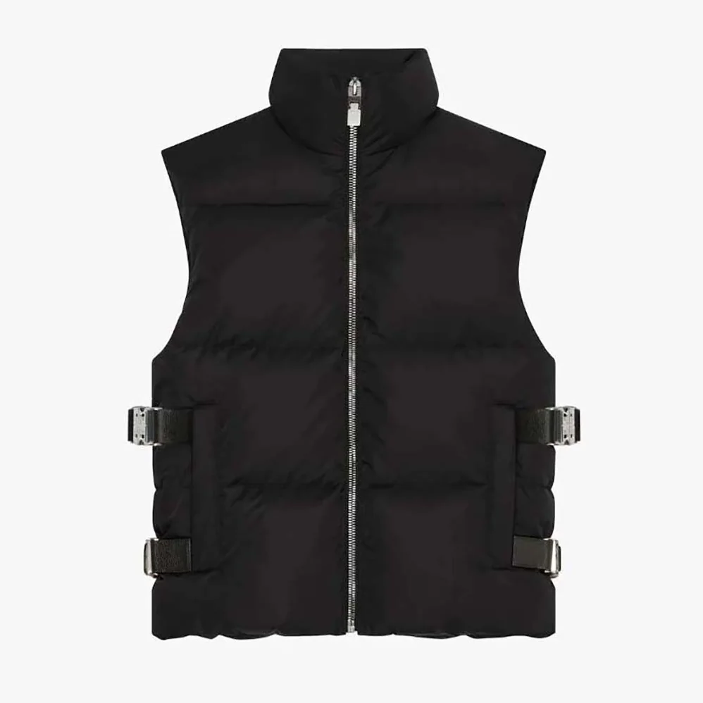 Givenchy Sleeveless Puffer Jacket with Metallic Details for Men Givenchy Sleeveless Puffer Jacket with Metallic Details for Men