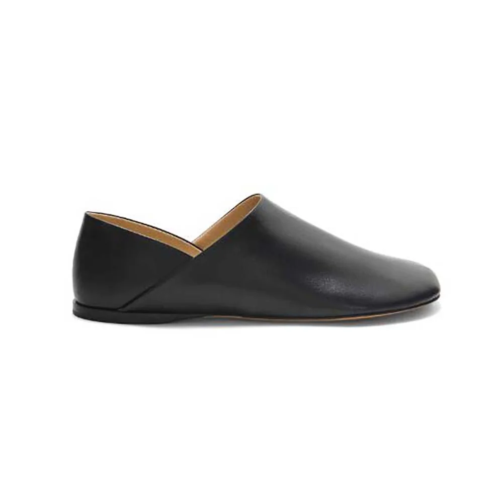 Loewe Toy Slipper in Goatskin for Women in Black
