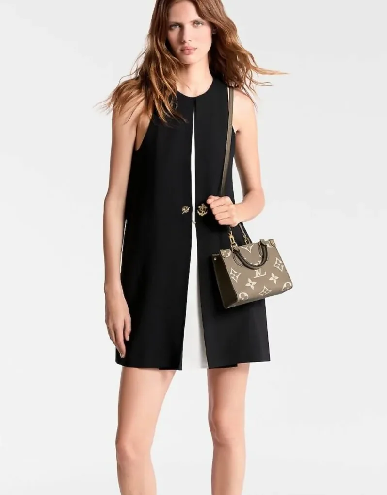 Louis Vuitton OnTheGo BB Monogram Empreinte Gray in Cream / Louis Vuitton OnTheGo BB Monogram Empreinte Gray in Cream /