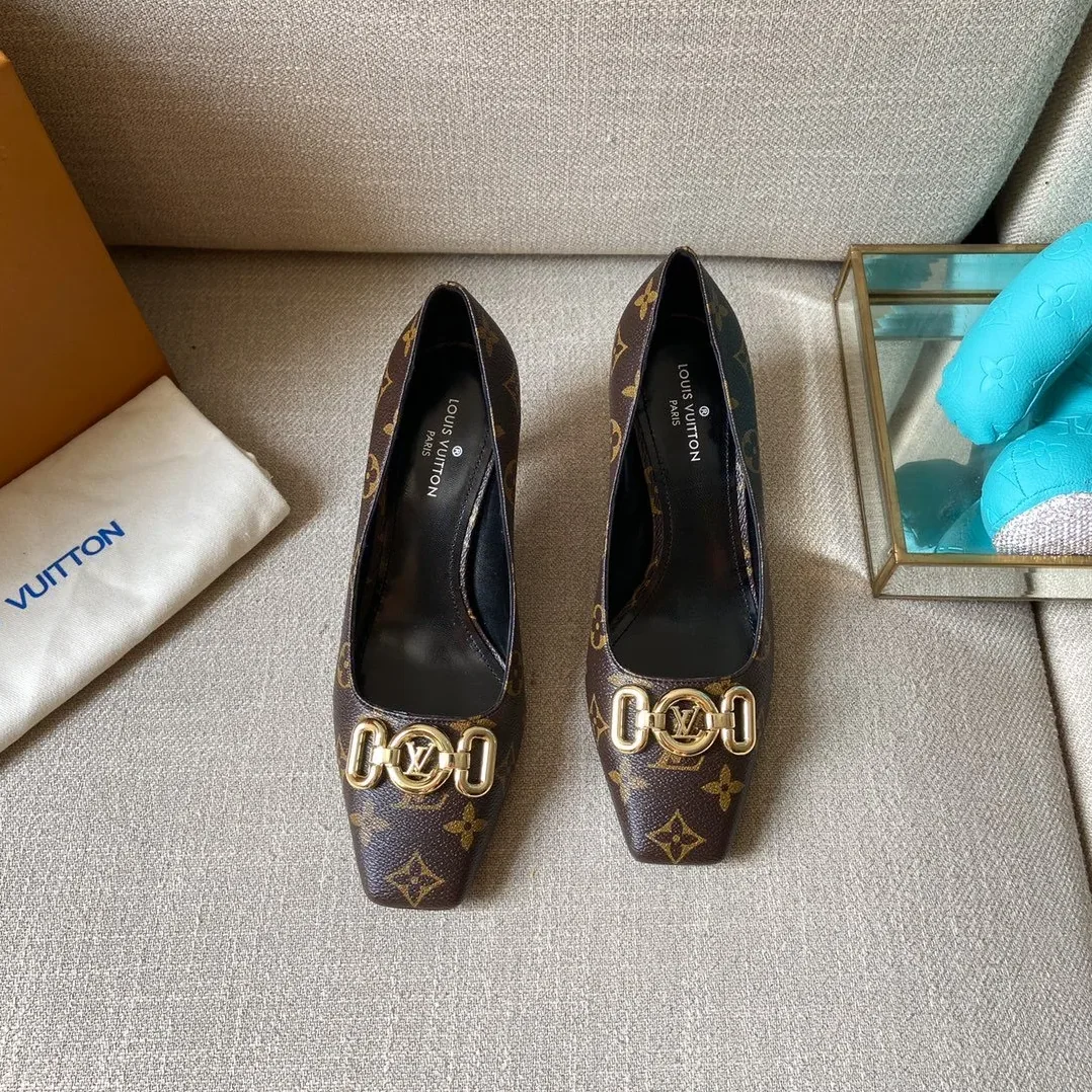 Louis Vuitton Rotary Pump Cacao Brown for Women