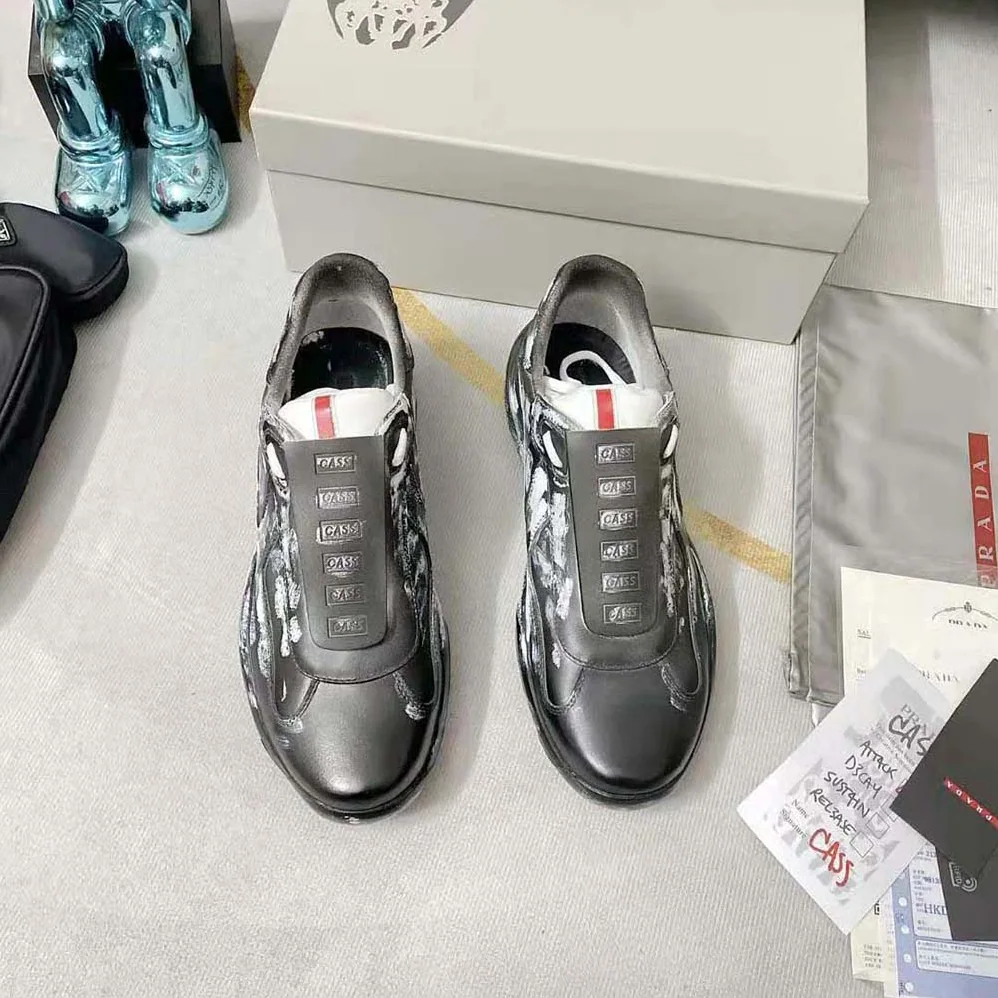Prada Cass x Prada Americas Cup D3cay Sneakers for Unisex in Black