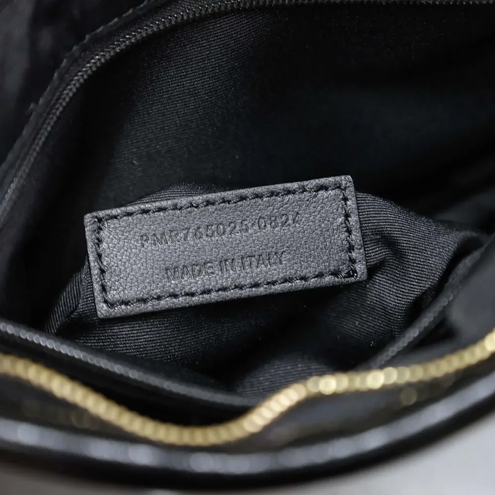 Saint Laurent YSL Calypso Small Pouch in Lambskin for Women
