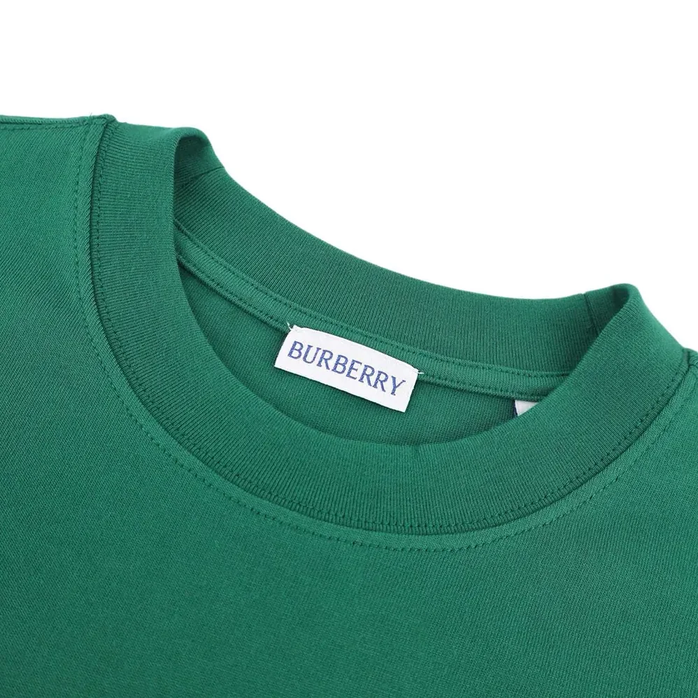Burberry Knight Cotton T-shirt for Women in Green