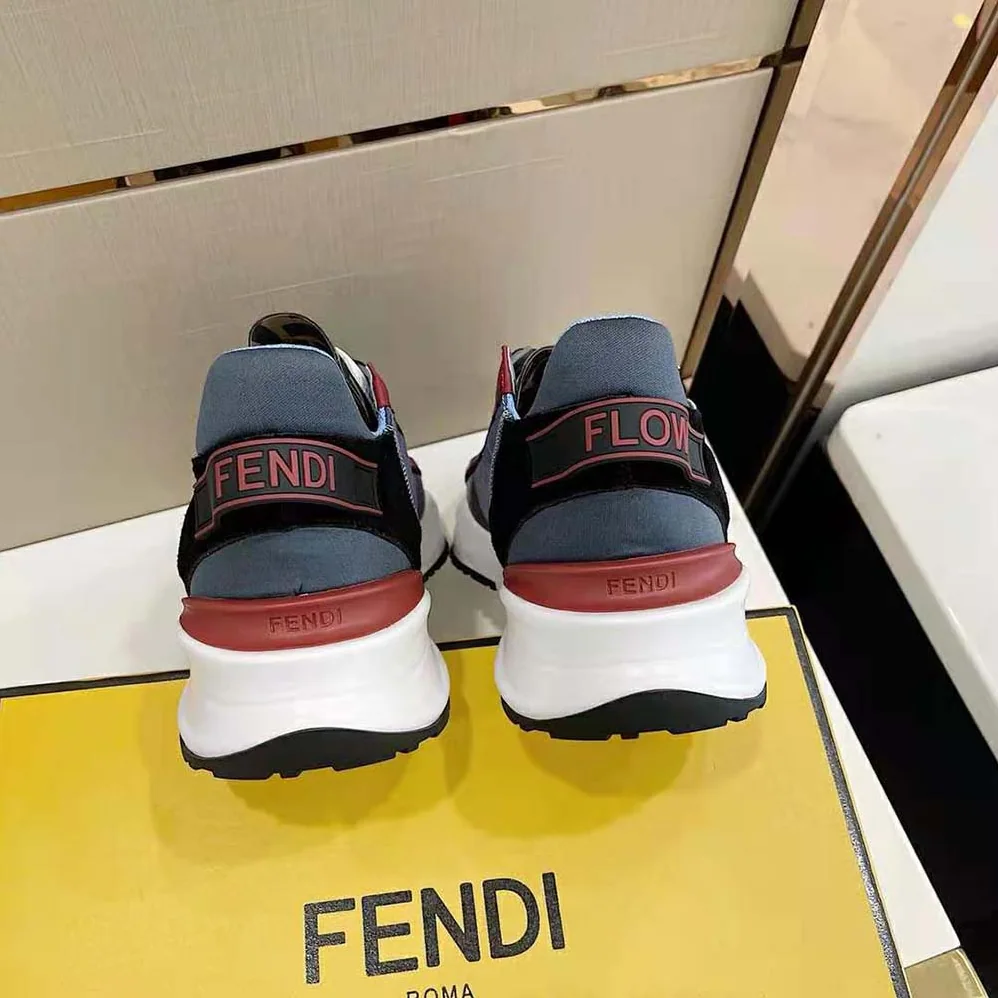 Fendi Flow Multicolor Nylon Low for Unisex in Tops