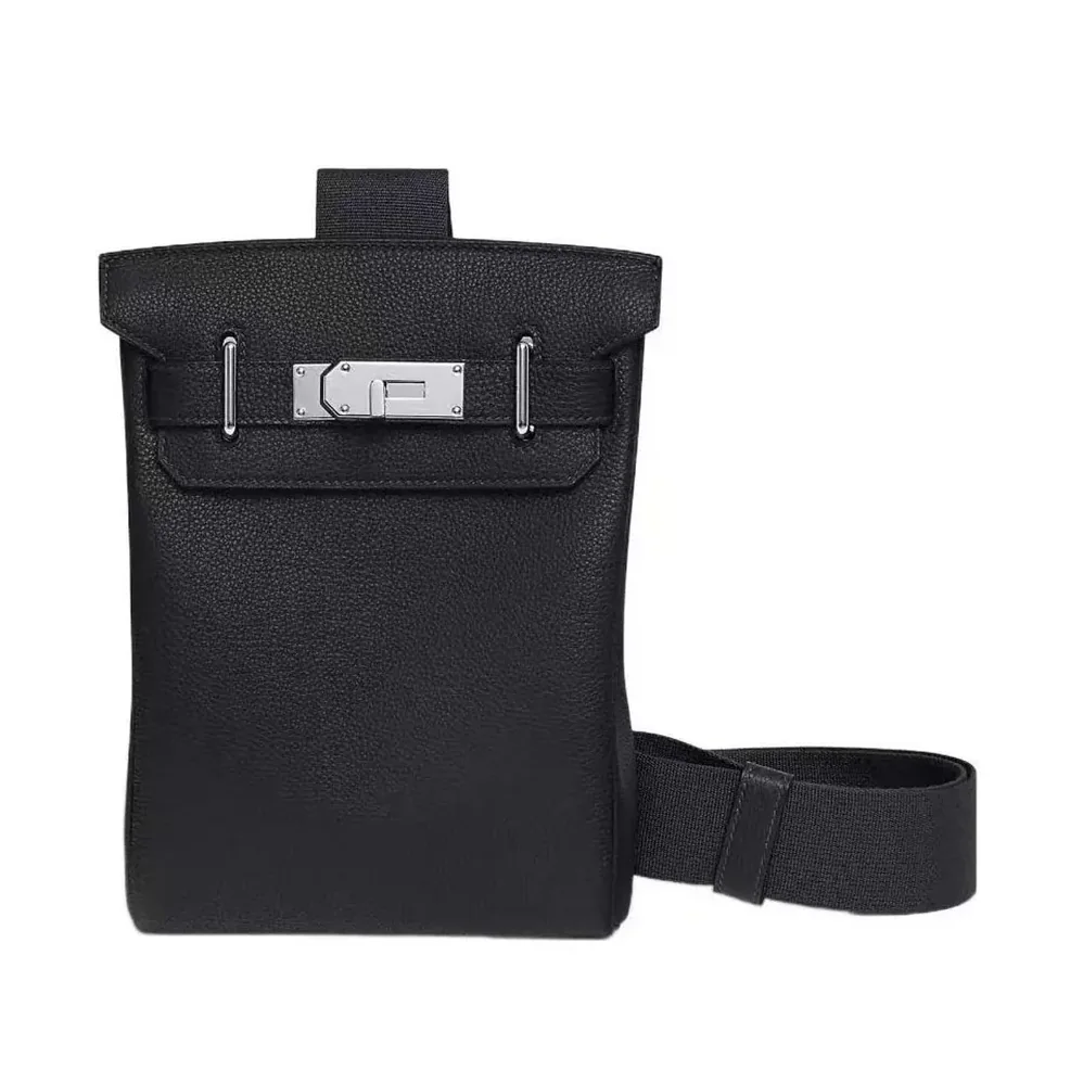 Hermes Hac A Dos PM Backpack for Unisex in Black Hermes Hac A Dos PM Backpack for Unisex in Black
