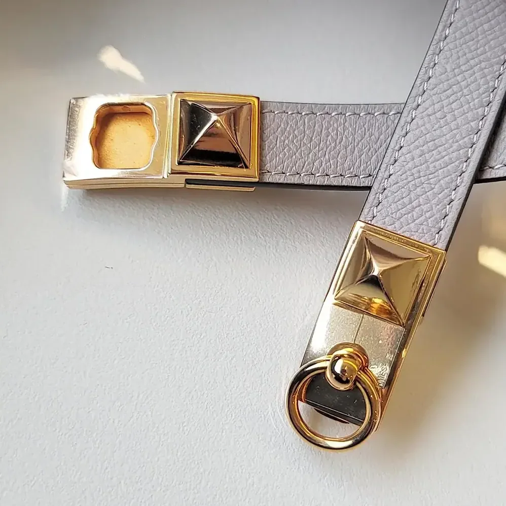 Hermes Collier De Chain Bellt in Epsom Calfskin for Unisex Hermes Collier De Chain Bellt in Epsom Calfskin for Unisex
