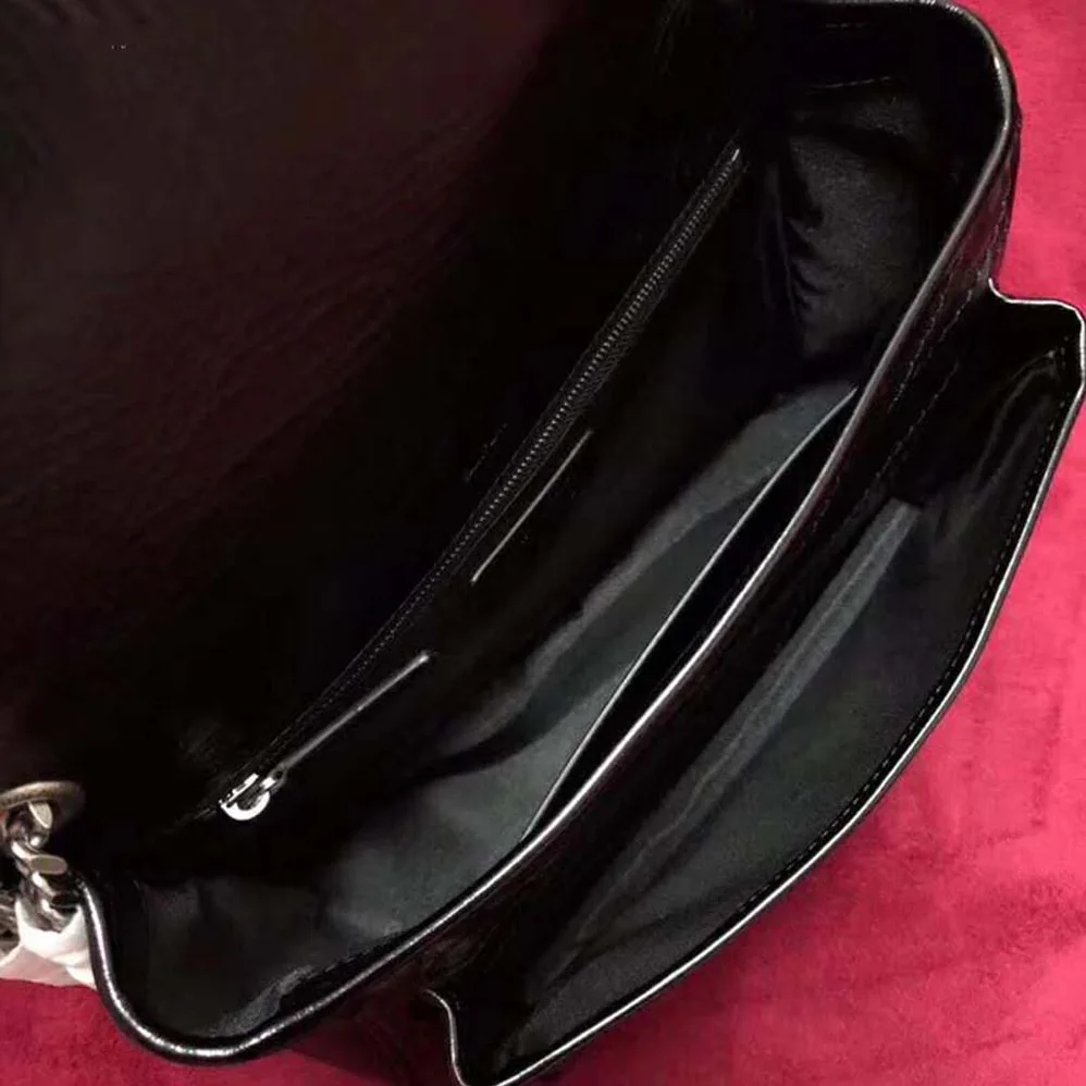 Saint Laurent YSL Niki Large in Vintage Leather for Women in Black
