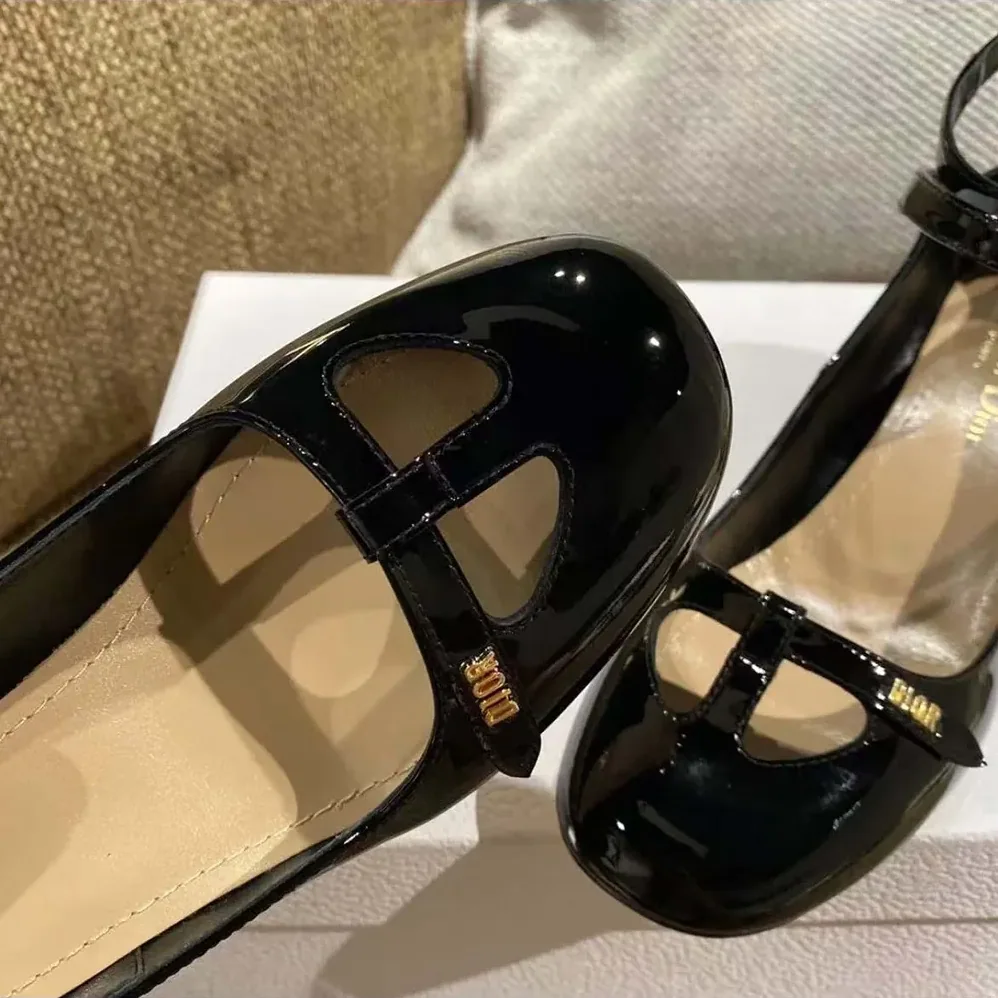 Dior Aime Dior Pump Black Patent Calfskin for Women
