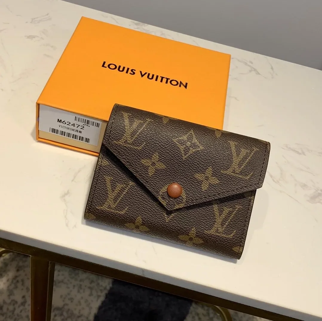 Louis Vuitton Victorine Wallet Monogram Canvas Brown Louis Vuitton Victorine Wallet Monogram Canvas Brown