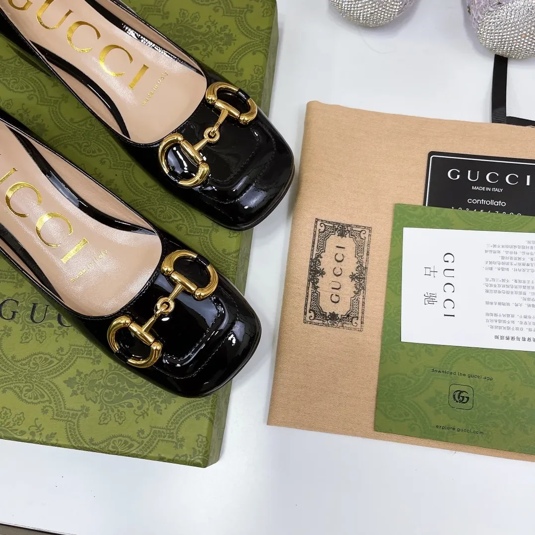 Gucci Ballet Flat With Horsebit Red for Women