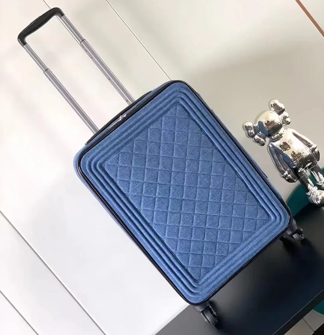 Chanel Classic Suitcase Blue /