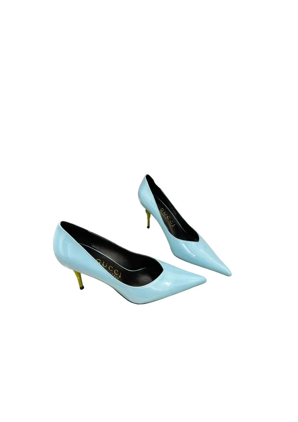 Gucci High in Heel Pump Light Blue Gucci High in Heel Pump Light Blue