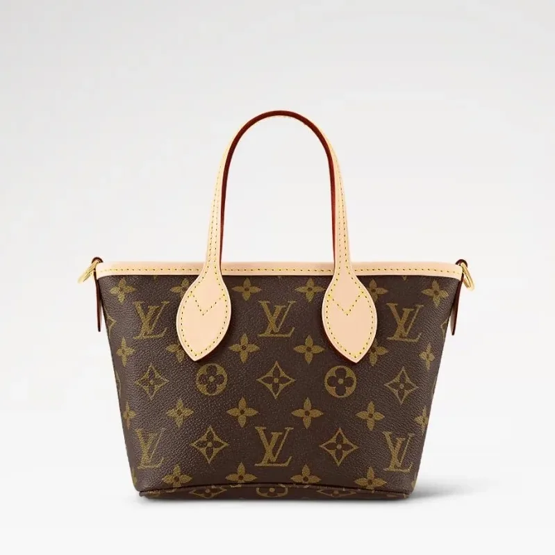 Louis Vuitton Neverfull BB Tote Bag in Pink Peony Gold Hardware