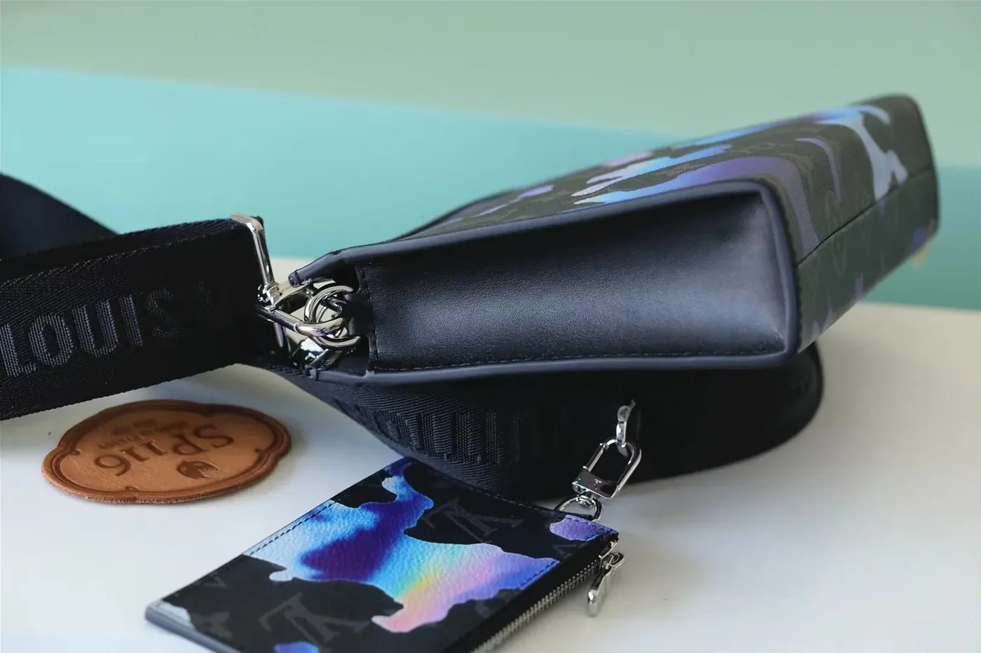 Gaston Wearable Wallet Bag Shouder Bags Black /