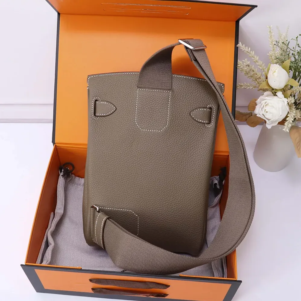 Hermes Hac A Dos PM Backpack for Unisex in Grey Hermes Hac A Dos PM Backpack for Unisex in Grey