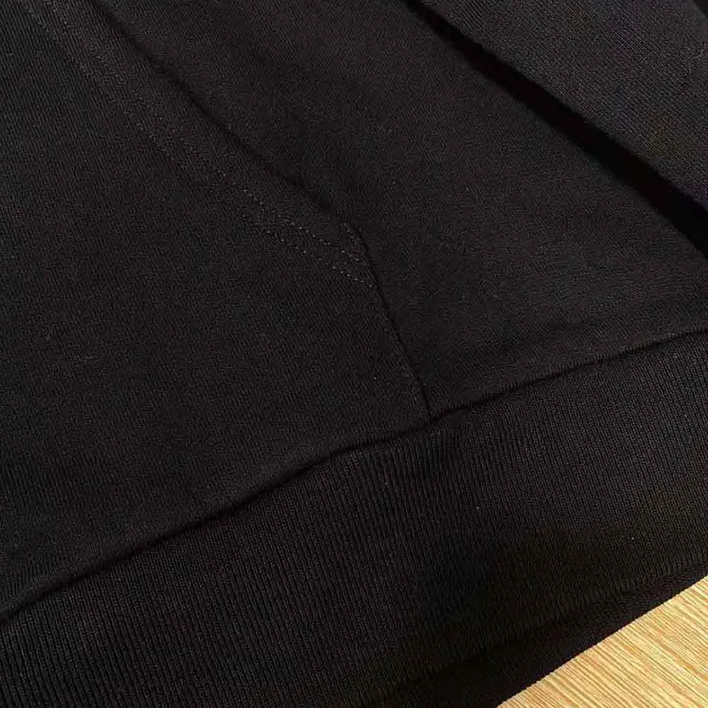 Balenciaga WFP Hoodie Medium Fit in Black and White Medium Fleece for Men Balenciaga WFP Hoodie Medium Fit in Black and White Medium Fleece for Men