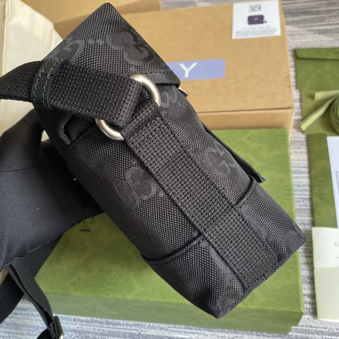Gucci Off The Grid Messenger Bag Black GG ECONYL® / GG H9HKN