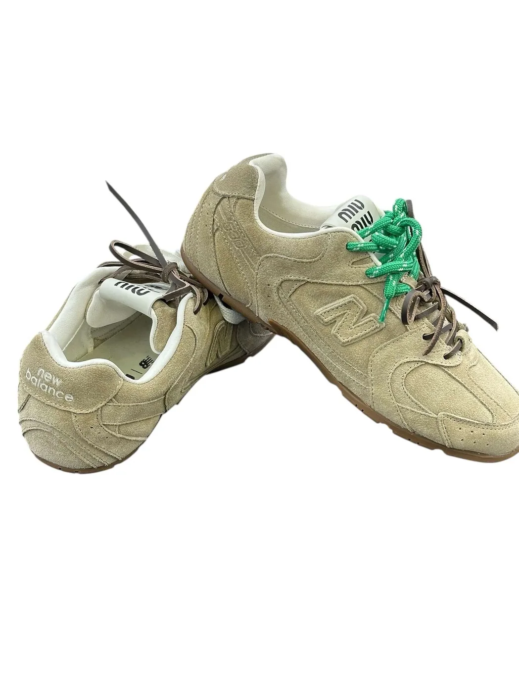 New Balance X Miu Miu 530 SL suede sneakers