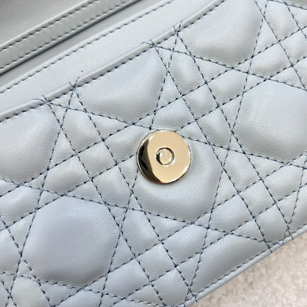 Dior My Dior Mini Bag Cloud Blue Cannage Lambskin for Women Dior My Dior Mini Bag Cloud Blue Cannage Lambskin for Women