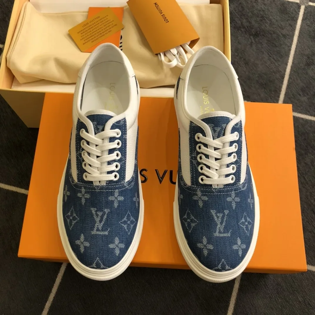Louis Vuitton LV Trocadero Richelieu Sneaker Blue Louis Vuitton LV Trocadero Richelieu Sneaker Blue