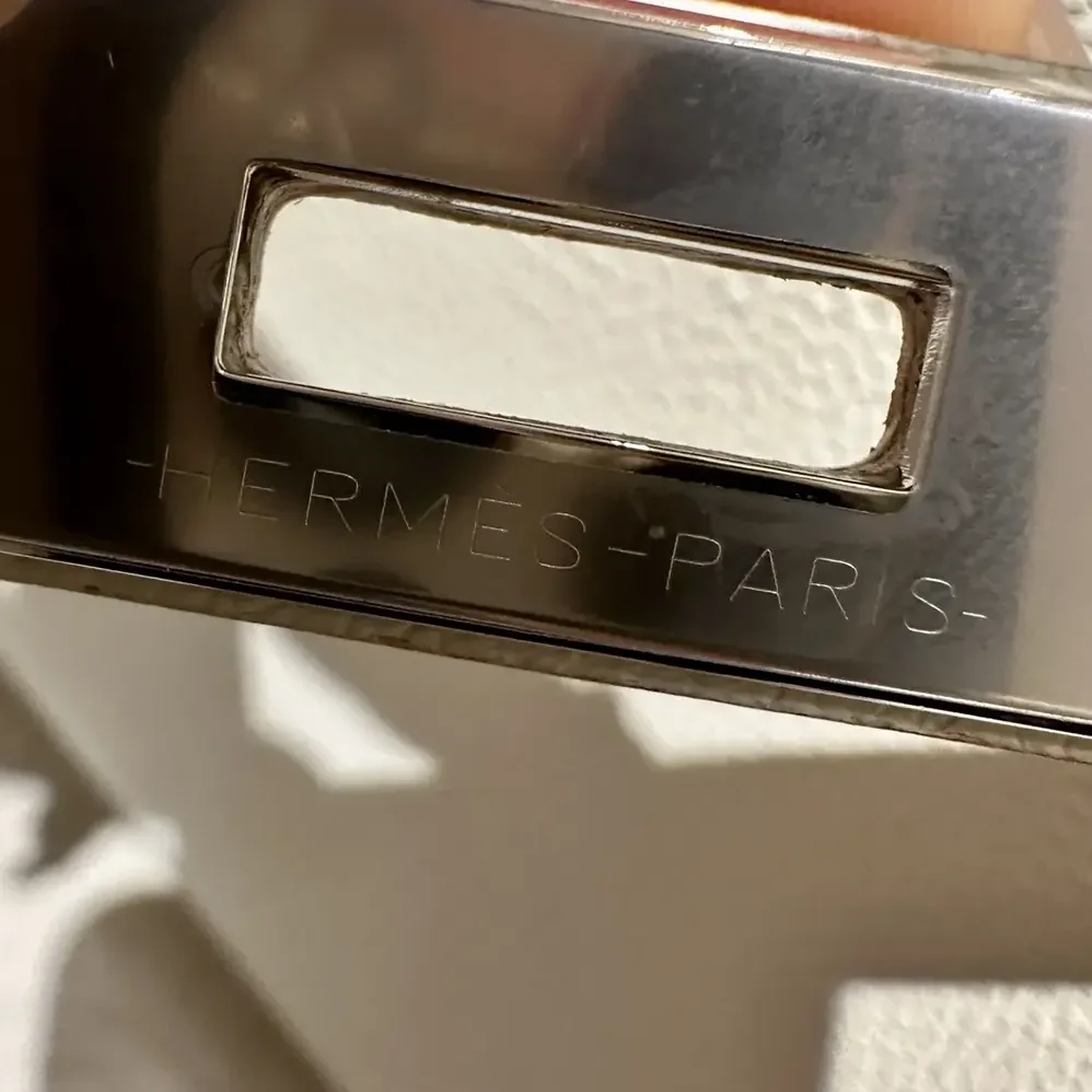 Hermes Birkin 30 Bag in Epsom Leather with Silver Hardware in White/Silver Hermes Birkin 30 Bag in Epsom Leather with Silver Hardware in White/Silver