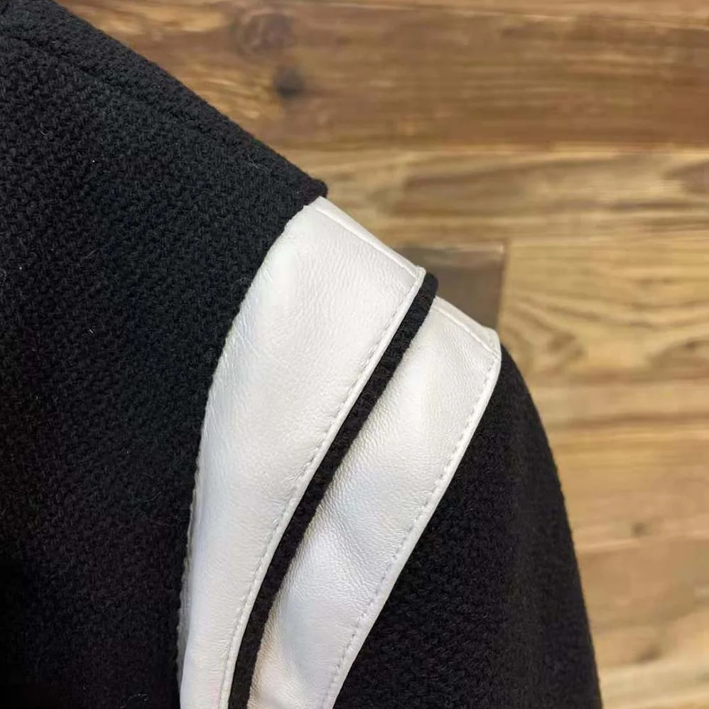 Saint Laurent YSL Saint Laurent Teddy Jacket in Wool for Women in Black Saint Laurent YSL Saint Laurent Teddy Jacket in Wool for Women in Black