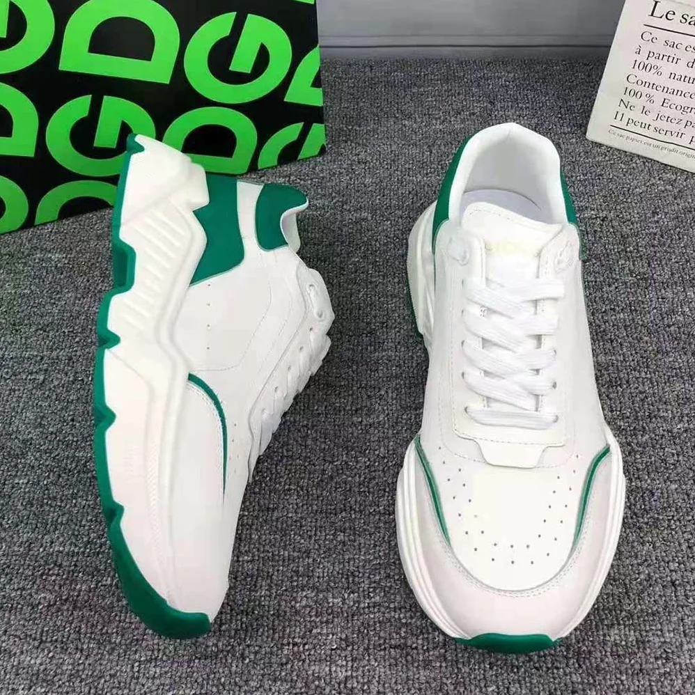 Dolce Gabbana D&G Daymaster Sneakers in Nappa Calfskin for Men in Green Dolce Gabbana D&G Daymaster Sneakers in Nappa Calfskin for Men in Green