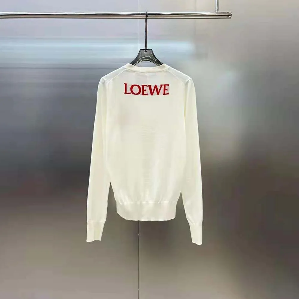 Loewe Calcifer Cardigan in Wool for Women in White