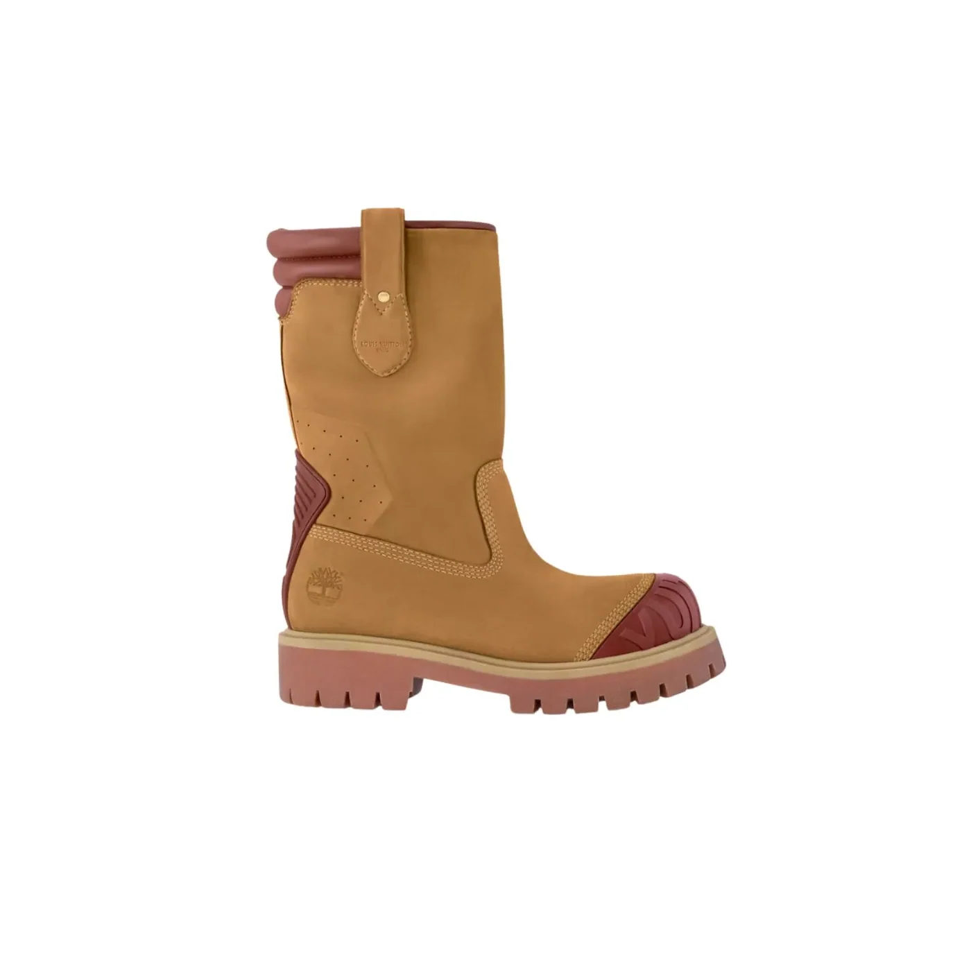 Louis Vuitton LV x Timberland Mid Boots Beige 1AD78T