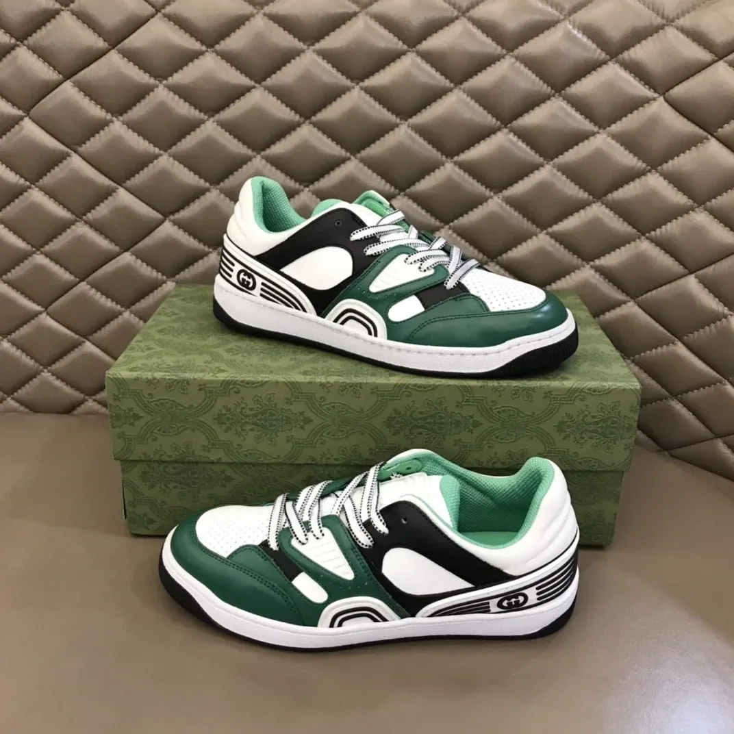 Gucci Basket Sneaker Dark Green for Men