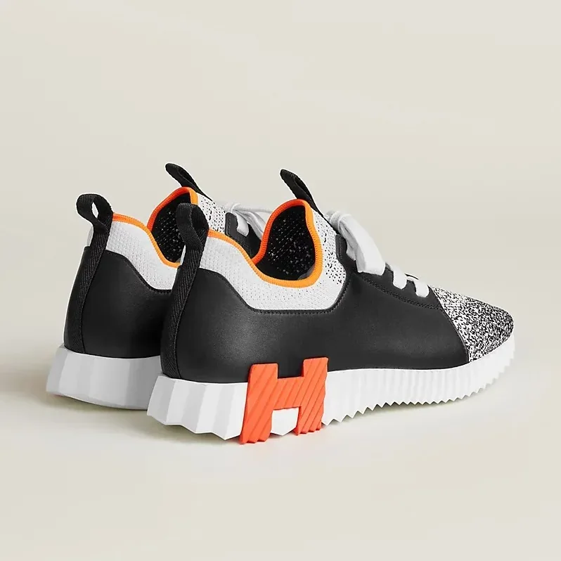Hermes Depart Slip in On Sneakers Black/ Grey Hermes Depart Slip in On Sneakers Black/ Grey