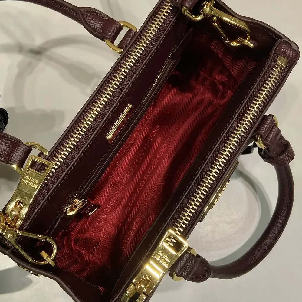 Prada Galleria Mini Saffiano Leather Bag for Women