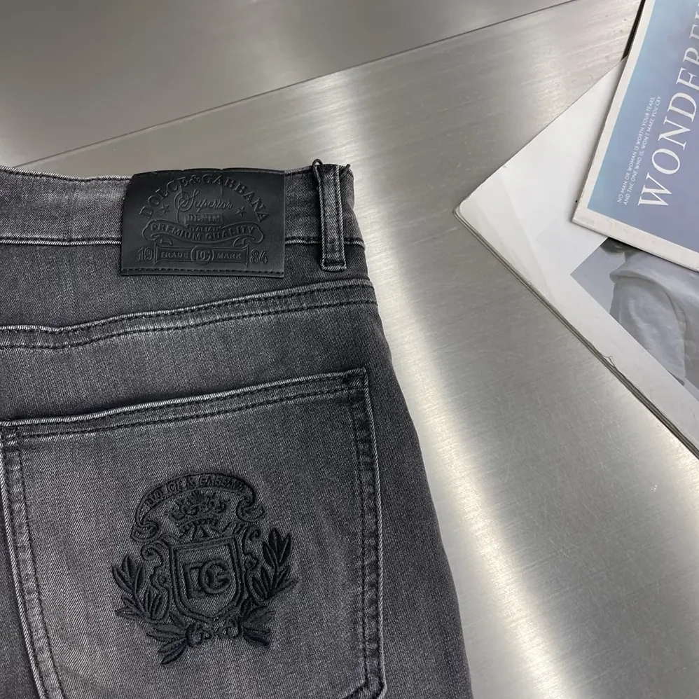 Dolce Gabbana D&G Loose Stretch Denim Jeans-GYJDAZG8 for Men