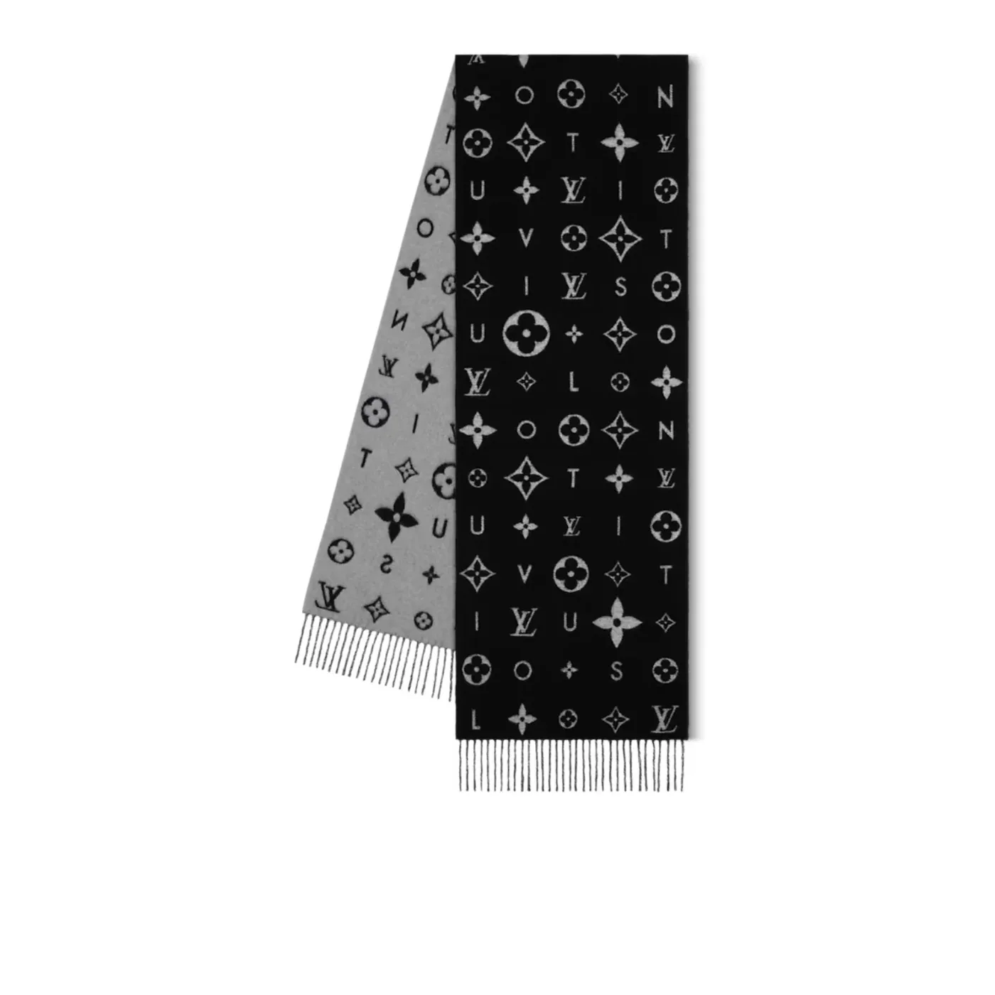 Louis Vuitton Reykjavik 2.0 Scarf Black /