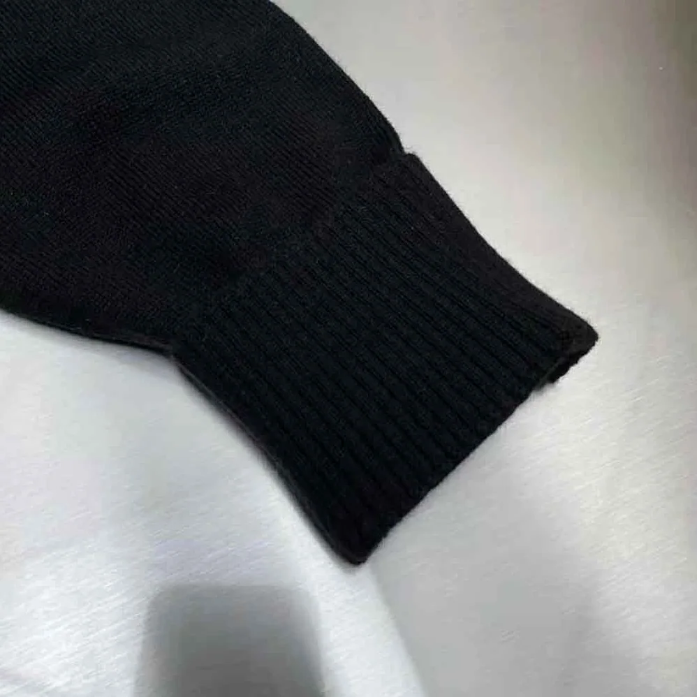 Fendi Turtleneck Black Wool Jumper for Women