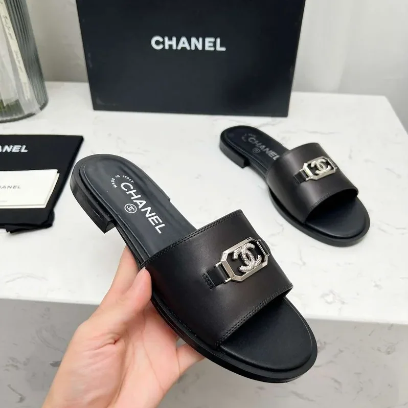 Chanel Mules Black Chanel Mules Black