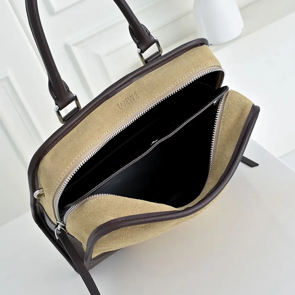 Loewe Large Amazona 180 Bag in Suede for Women Loewe Large Amazona 180 Bag in Suede for Women