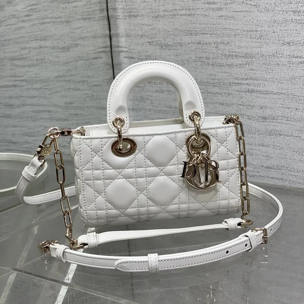 Dior Lady D-Joy Micro Bag Latte Cannage Lambskin for Women