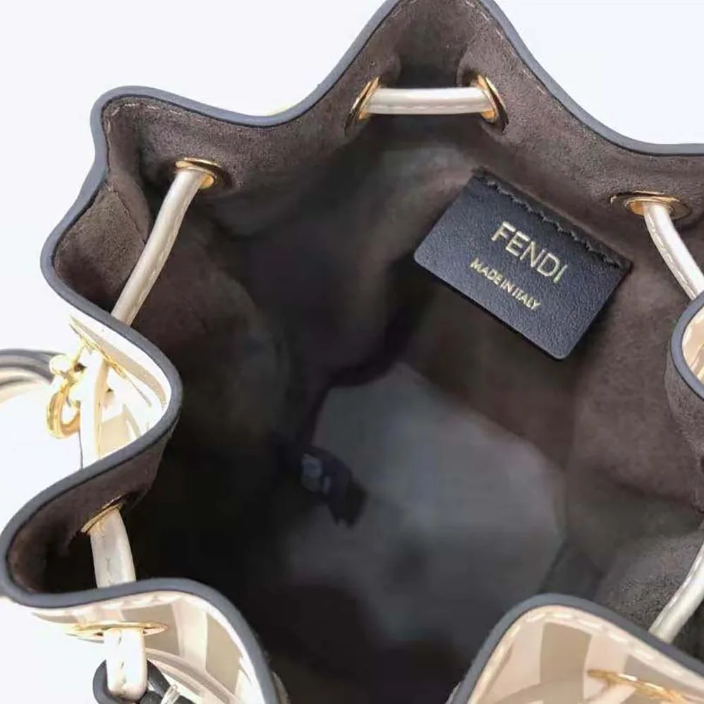 Fendi Mon Tresor Beige Leather Mini for Women in Bag Fendi Mon Tresor Beige Leather Mini for Women in Bag