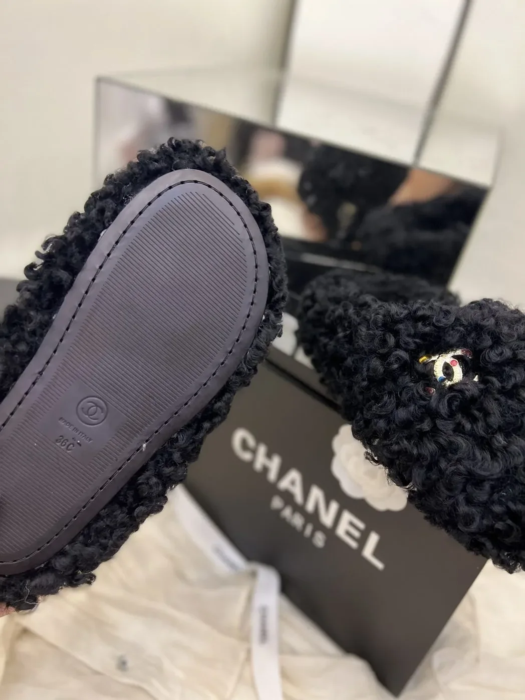 Chanel Mules Black for Women