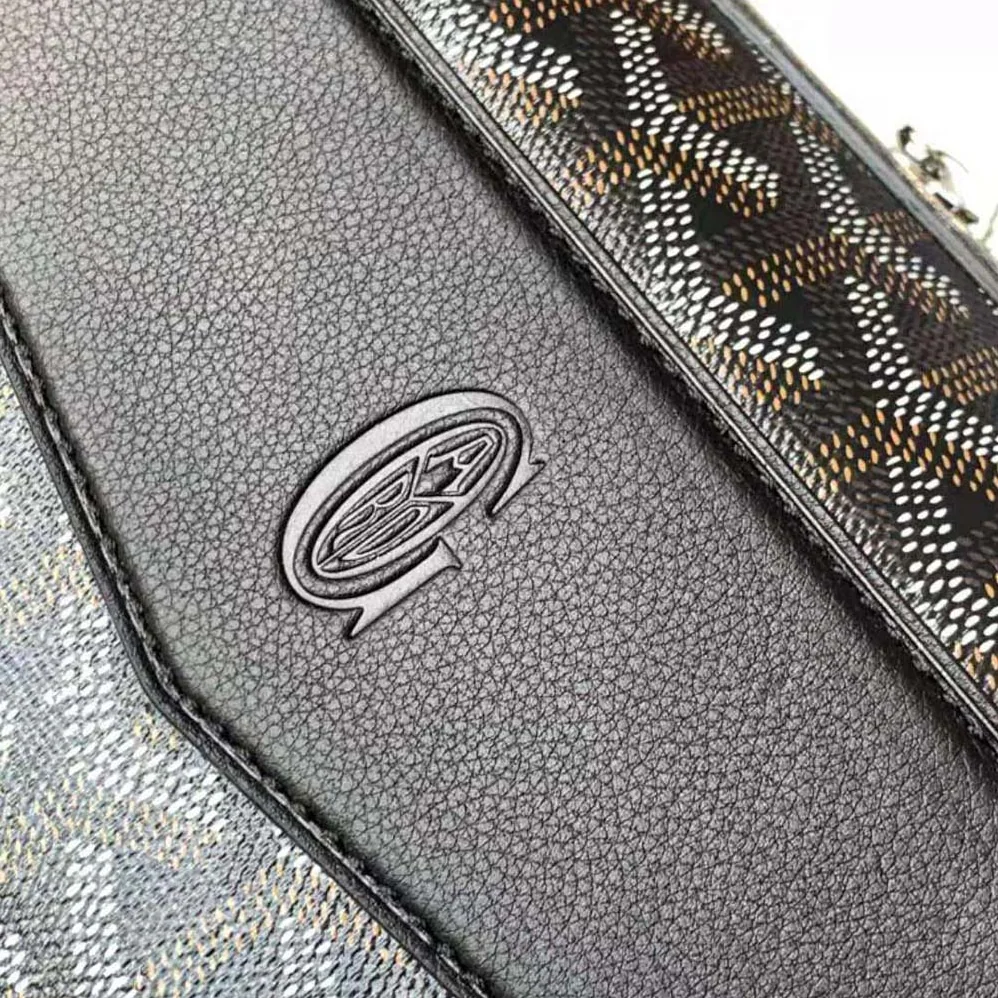 Goyard Cisalpin Document Case for Unisex in Black