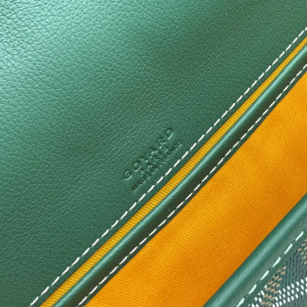 Goyard Belvedere Mm Bag for Unisex in Green